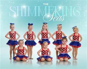 preschool aged dancers pose in costumes